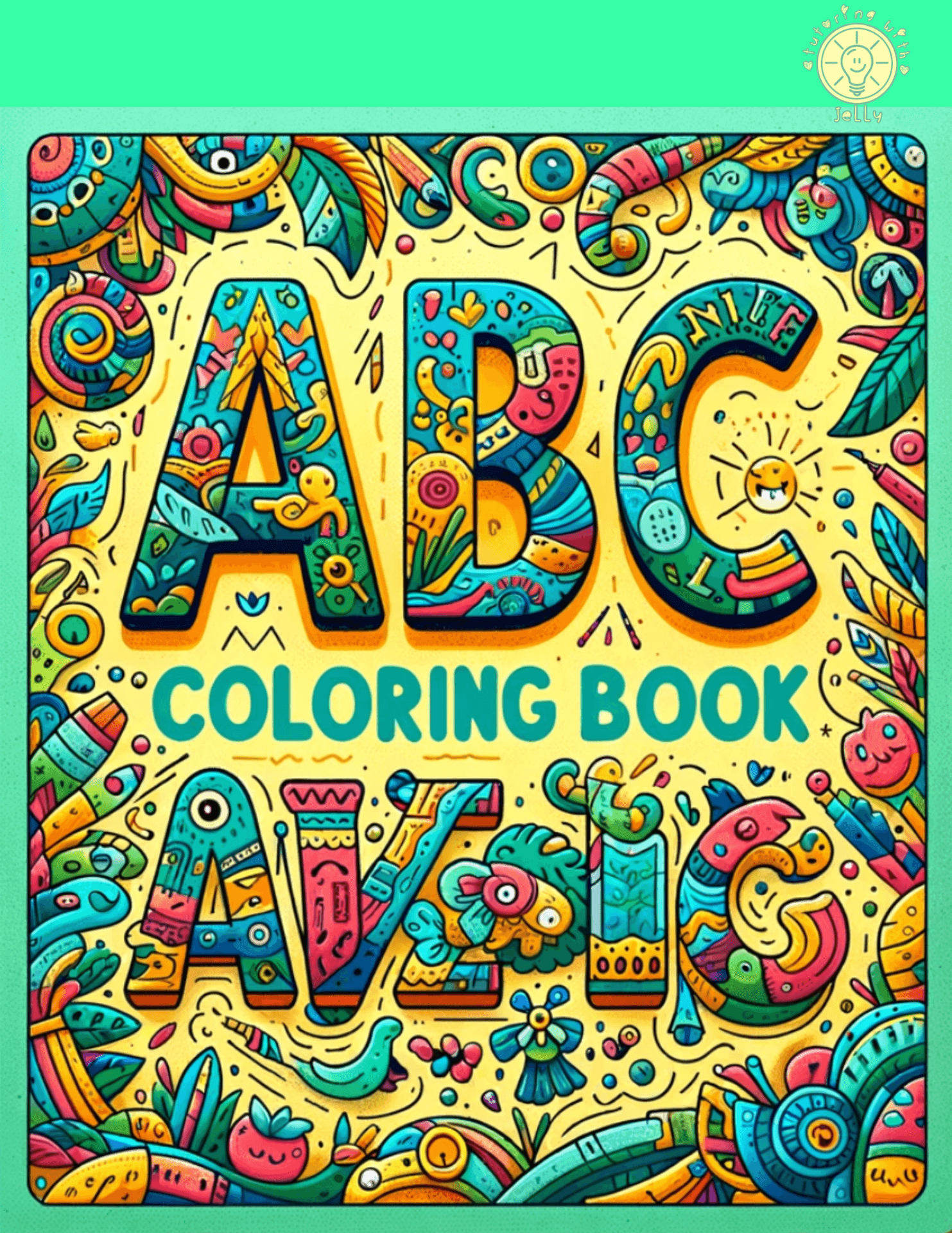 ABC coloring book for kids 